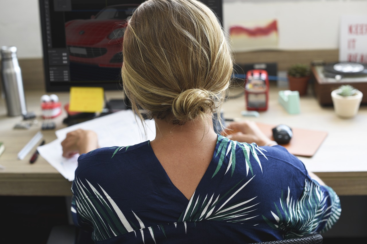 employee at work
